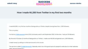 Twitter keyword research success story